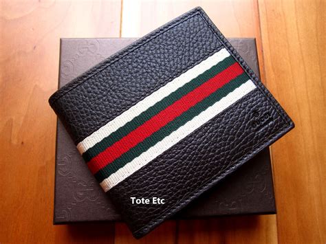 gucci mens front pocket wallet|gucci card wallet men's.